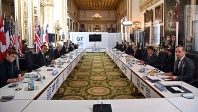 Ngoại trưởng Khối G7 họp tại London, Anh, ngày 5/5/2021