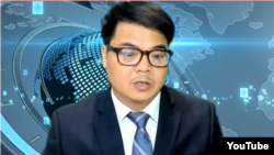 Ông Lê Trọng Hùng trên kênh YouTube CHTV Viet Nam ngày 23-3-2021.