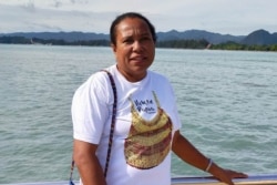 Vanda Kirihio, Direktur Yayasan Harapan Ibu, Papua. (Foto: Dokumen Pribadi)