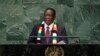 Umongameli Emmerson Mnangagwa.