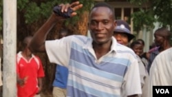 Eric Aniva leaves court in Nsanje, Malawi, after a magistrate announced it was proven beyond reasonable doubt that Aniva had engaged in harmful and illegal traditional sex practices. 