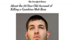 Báo New York Times đăng tin nghi phạm Anthony Comello bị bắt.