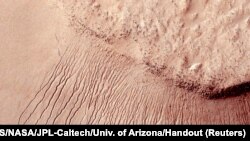 Površina planete Mars fotografisana sa orbitera NASA