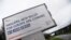 A British government Brexit information campaign advertisement is seen along the M25 near Westerham, in Kent, southern England, Dec. 12, 2020. 