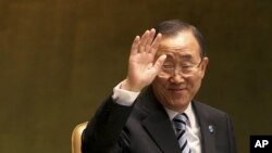 Sekjen PBB Ban Ki-moon menyambut baik kesepakatan yang telah dicapai Sudan dan Sudan Selatan (Foto: dok).