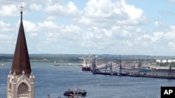 (Photo d’archives) Vue du port de Dar es Salaam. (AP Photo/Khalfan Said)