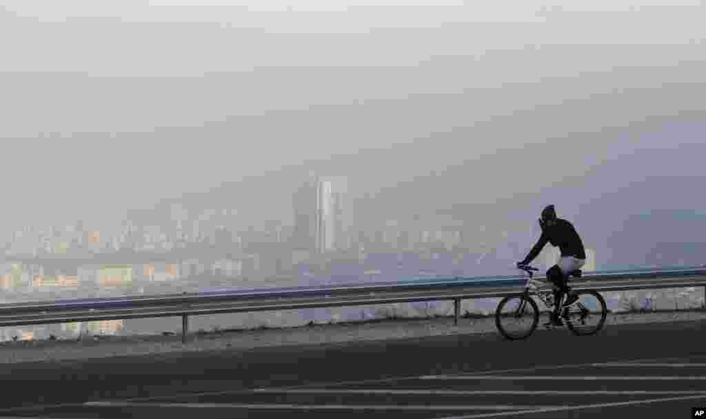 Havo ifloslanishi - global muammo. Makedoniyadan tasvir.