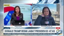 Laporan VOA untuk MetroTV: Donald Trump Resmi Jabat Presiden ke-47 Amerika Serikat