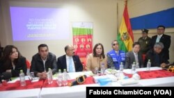 La donación fue anunciada en una conferencia de prensa en La Paz a la que asistió el embajador chino en Bolivia, Huang Yazhong, el 26 de febrero de 2020.