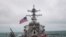 美国海军贝瑞号导弹驱逐舰(USS Barry)2020年11月21日进入南中国海执行任务（美国海军照片）
