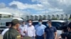 Leopoldo López llega a Cúcuta acompañado de Lucas Gómez, gerente de frontera de la Presidencia de Colombia y Rafael del Rosario, ministro consejero de la Embajada de Venezuela. [Foto: Cortesía]