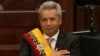 Lenin Moreno asumió como presidente de Ecuador el miércoles, 24 de mayo de 2017.