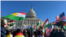 Xwepêşandana Kurdan li pêş Kongresa Amerîkî.
