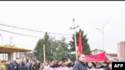 Lëvizja "Vetëvendosje" zhvillon protestë kundër vizitës së presidentit serb