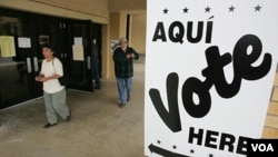 FILE - Hispanic voters tend to lean Democrat because of immigration issues, but conservative Hispanic Evangelicals are torn over social issues.