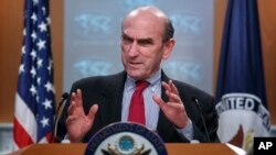 El encargado estadounidense para asuntos de Venezuela, Elliott Abrams, expresó que Rusia y China están "frustrados" con el nivel de respuesta de Nicolás Maduro. 