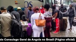 Angolanos no Brasil preparam regresso ao país