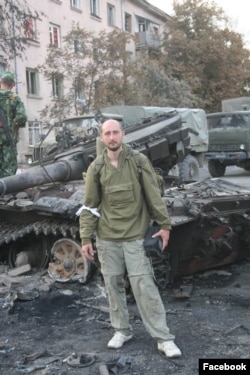 Journalist Arkady Babchenko dalam foto tak bertanggal di laman Facebooknya.