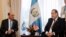El nuevo presidente electo de Guatemala, Alejandro Giammattei, se reunió el martes con funcionarios estadounidenses horas antes de asumir el cargo con la promesa de “reconstruir” el país.
