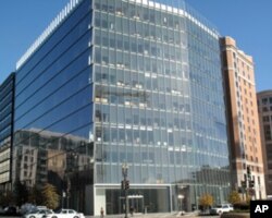 央视在华盛顿1099纽约大道上租赁了36000平方英尺的办公楼