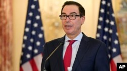 Mantan Menteri Keuangan AS, Steven Mnuchin