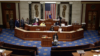 美国联邦众议院2021年9月21日晚间辩论和表决《2022财年国防授权法》（国会现场视频截图）