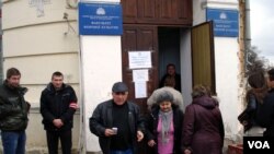 Избирательный участок в Симферополе
