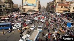 A general view of a street in downtown Cairo, Egypt, March 9, 2017. Cairo's population is set to grow by 500,000 this year, more than any other city in the world.