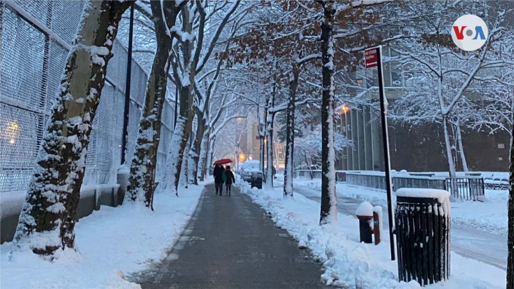 Pronósticos indican que esta tormenta de nieve pueda moverse rápidamente este viernes 7 de enero de 2022.