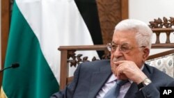 Rais wa mamlaka ya Palestina Mahmoud Abbas 