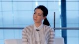 A female-announcer robot called Otonaroid speaks during a press event at the National Museum of Emerging Science and Innovation Miraikan in Tokyo, Japan. The latest creations from Japanese android expert Hiroshi Ishiguro are the Otonaroid, a female robot called Kodomoroid, and Telenoid, a hairless mannequin head with pointed arms that serves as a cuddly companion.