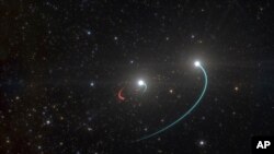 Astrónomos europeos han descubierto el que hasta la fecha es el hoyo negro más próximo a la Tierra, tan cercano que las dos estrellas vecinas a él son observables a simple vista.