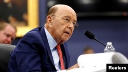 El secretario de Comercio de EE.UU., Wilbur Ross, hablará sobre aranceles al acero y el aluminio el lunes, 30 de abril, de 2018.