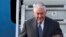 US Secretary of State Rex Tillerson steps out of a plane upon arrival in Moscow's Vnukovo airport, Russia, April 11, 2017. 