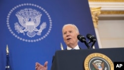 President Joe Biden pak para se të mbante fjalimin mbi politikën e jashtme, në Departamentin amerikan të Shtetit. Uashington, 13 janar, 2025