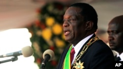 Umongameli Emmerson Mnangagwa