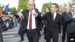 Shugaba Nicolas Sarkozy na Faransa.