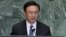 Chinese Foreign Minister Yang Jiechi addresses the 67th session of the United Nations General Assembly, September 27, 2012.