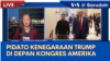 Laporan VOA untuk Garuda TV: Pidato Kenegaraan Trump di Depan Kongres Amerika