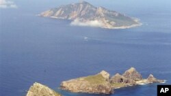 日本称“尖阁群岛”，中国称“钓鱼岛”的群岛(资料照片)