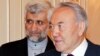 Kazakhstan's President Nursultan Nazarbayev (R) meets with Iran's Supreme National Security Council Secretary and chief nuclear negotiator Saeed Jalili in Almaty, Kazakhstan, February 25, 2013.