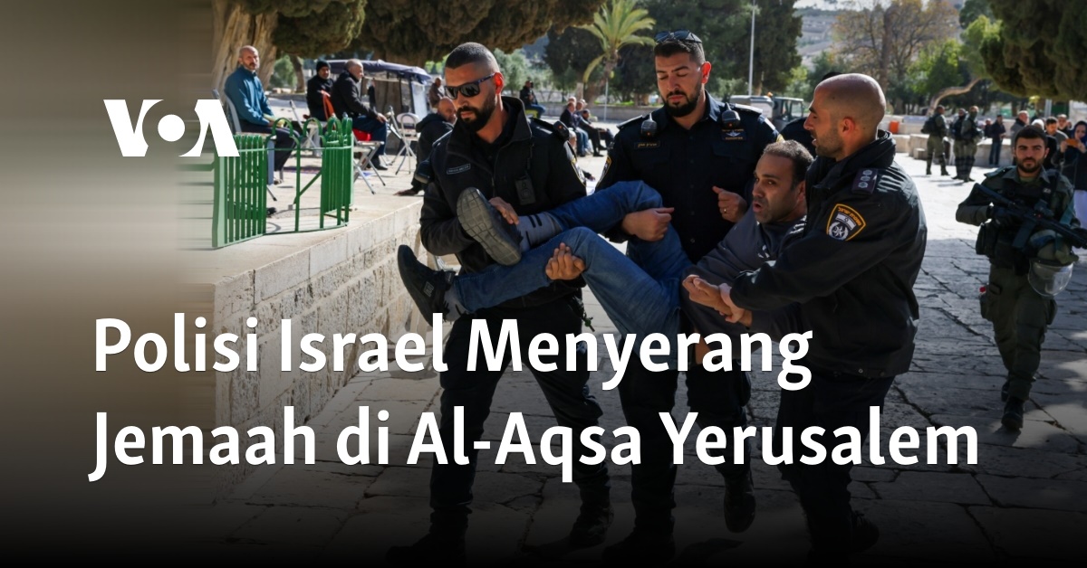 Polisi Israel Menyerang Jemaah Di Al-Aqsa Yerusalem