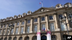 Le ministère de la Justice à Paris, France, 21 septembre 2008.