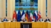 20 Haziran 2021 - İran ile Batılı ülkeler arasında İran'ın nükleer programıyla ilgili anlaşmanın yeniden canlandırılması için Viyana'da yürütülen görüşmelerden bir kare