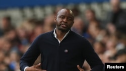 FILE: Crystal Palace Premiere League Coach Patrick Vieira. Taken October 22, 2022