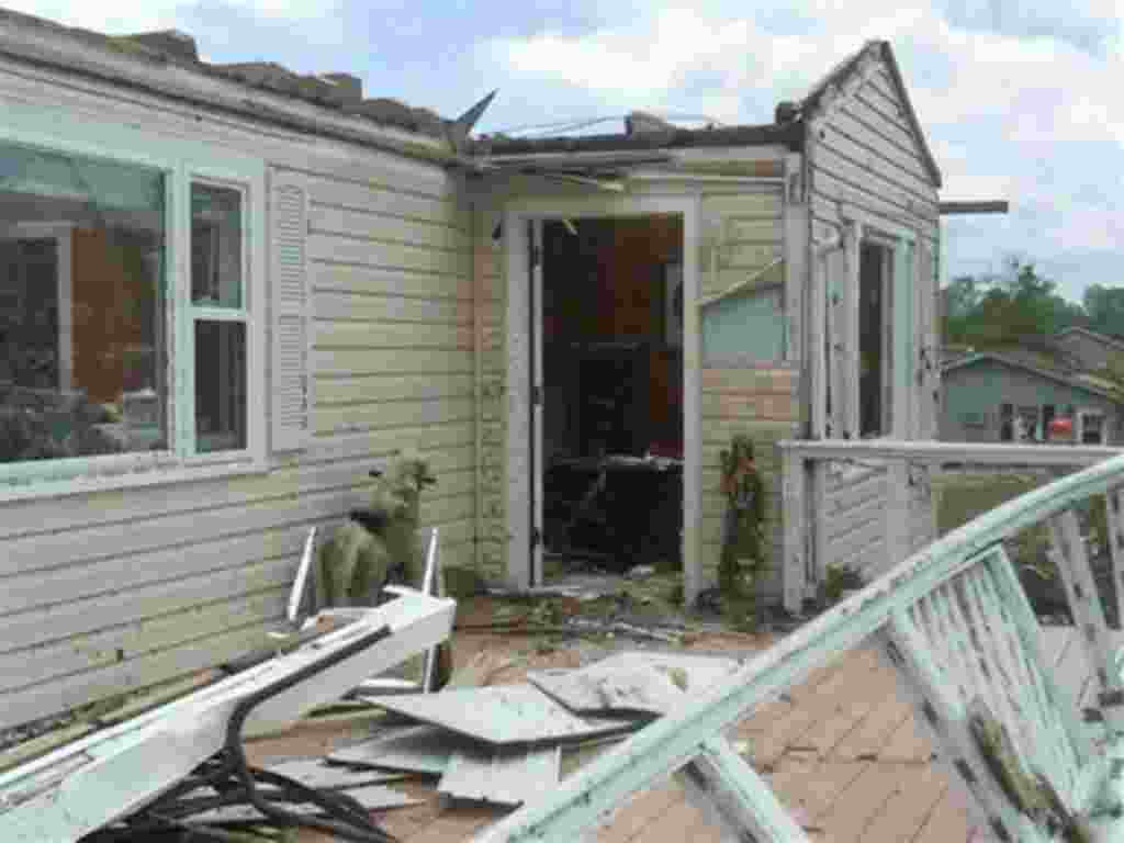 Consecuencias del tornado en Trenton, Georgia-