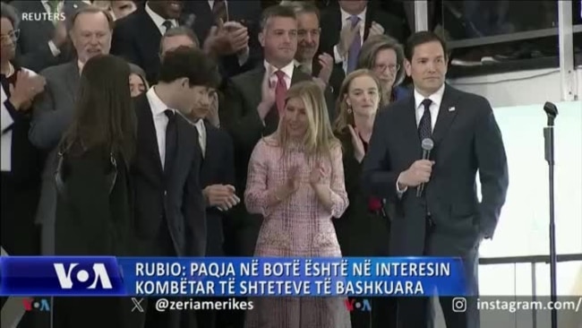 Rubio: Paqja në botë është në interesin kombëtar të Shteteve të Bashkuara 