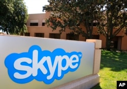 Skype offices in Palo Alto, California, May 2011.
