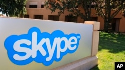 Skype offices in Palo Alto, California. 