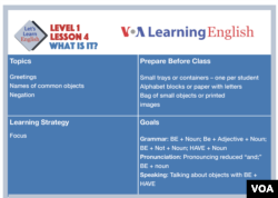 Let's Learn English - Level 1 - Lesson 4